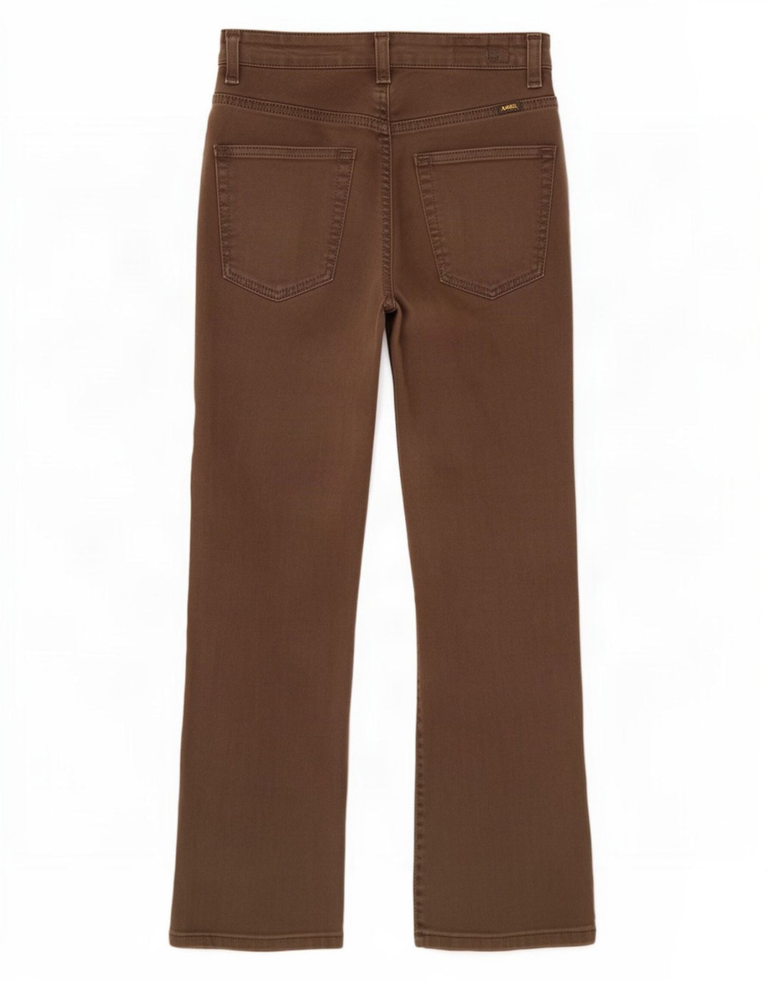 Jeans Bootcut da donna Lee W28 L28 in cotone marrone