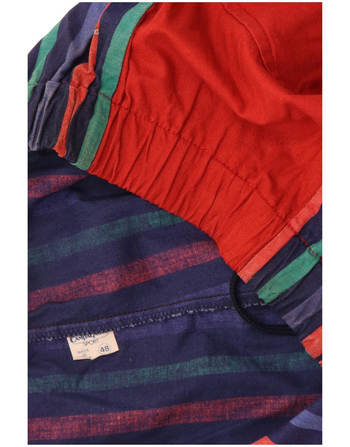 Pantaloncini da bagno da uomo Campagnolo IT 48 medi a righe multicolori