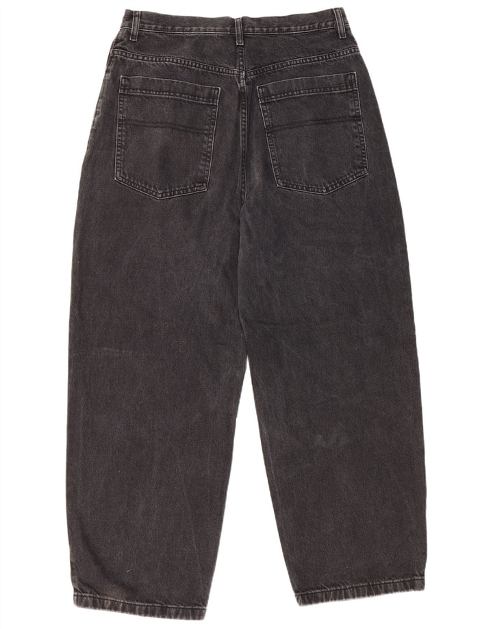 Topshop Jeans larghi affusolati da donna W32 L30 poliestere nero