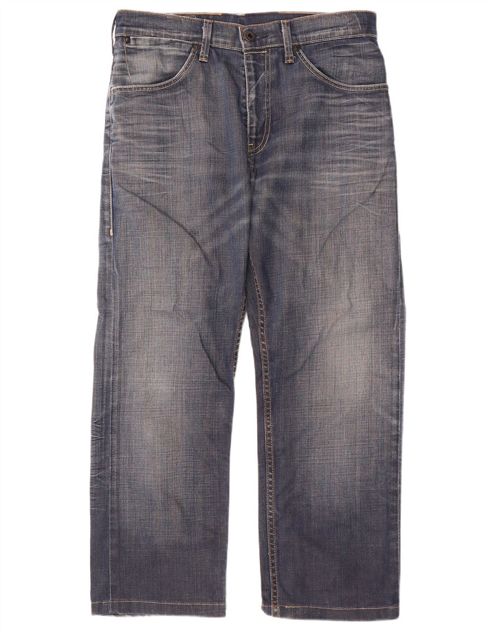 Jeans dritti da uomo Levi's W34 L29 cotone blu