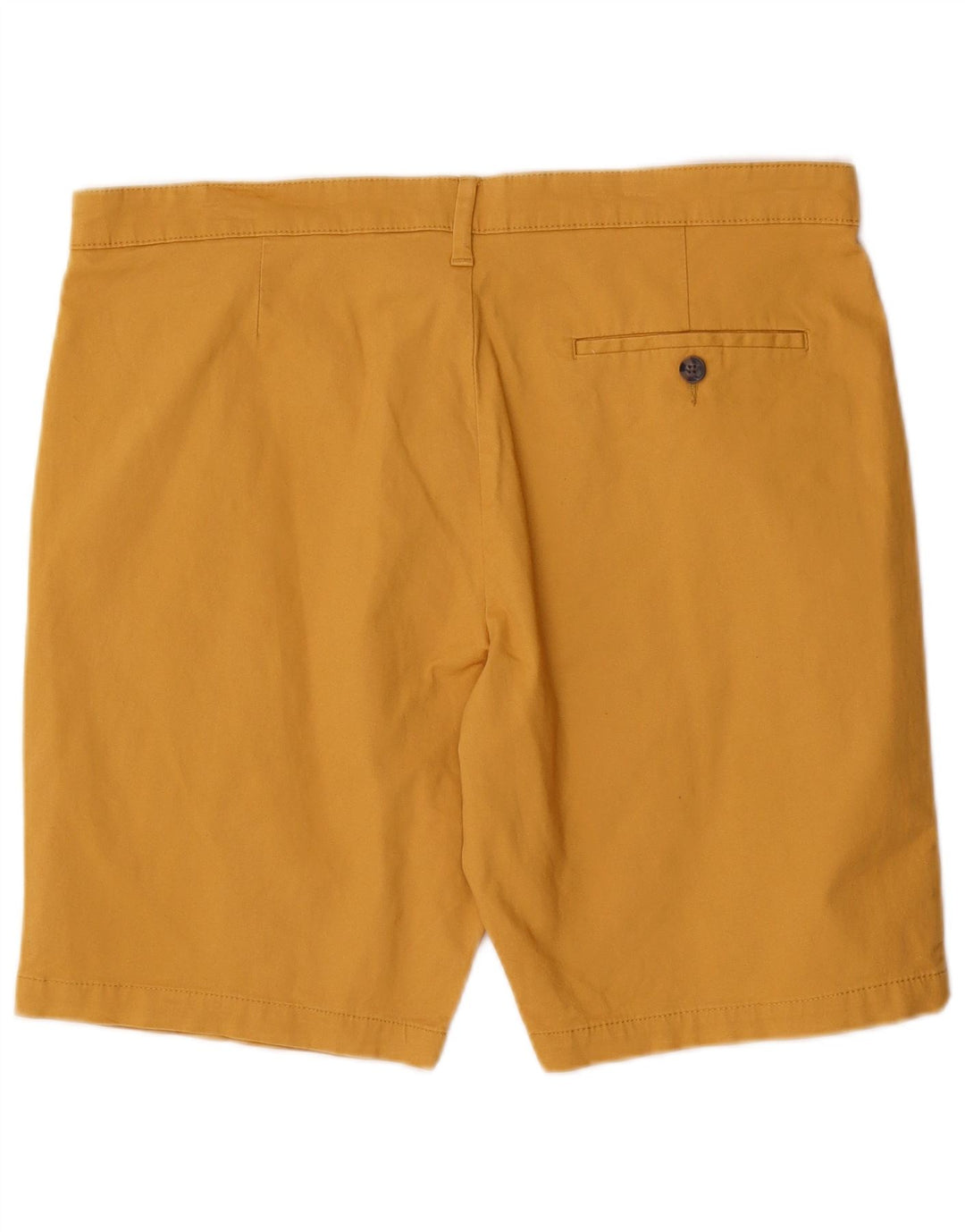 Pantaloncini chino da uomo Marks & Spencer W36 grandi in cotone giallo