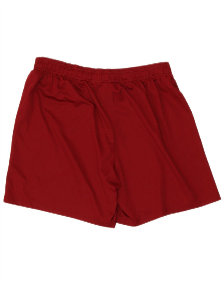 Pantaloncini sportivi Nike Dri Fit da uomo in poliestere rosso medio