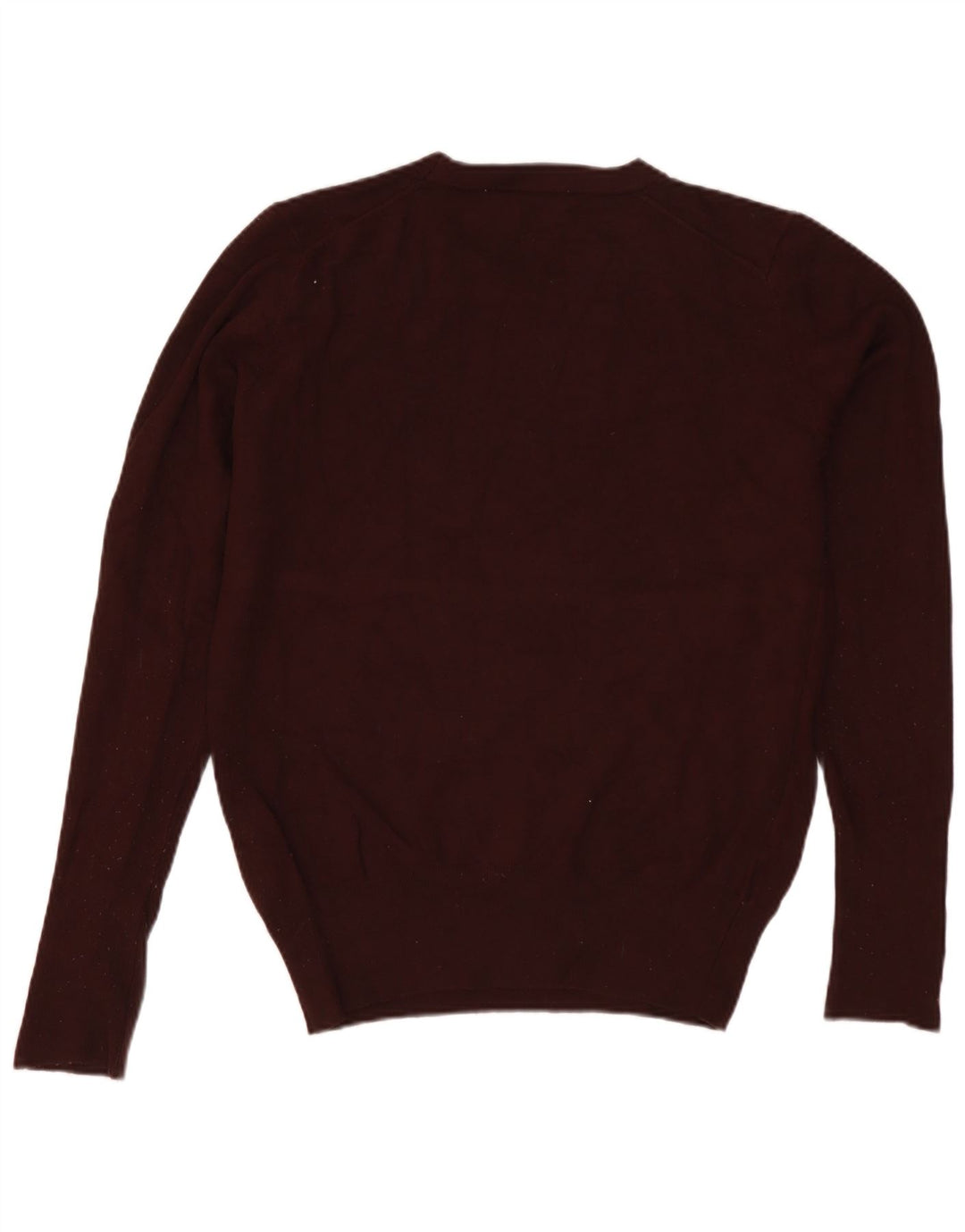 Maglione maglione girocollo da donna Zara UK 12 Viscosa marrone medio