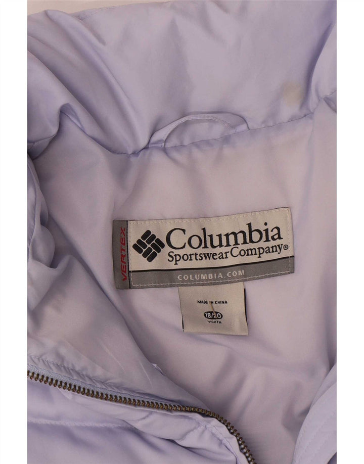 Giacca imbottita Columbia Bambina 15-16 anni Viola Poliestere