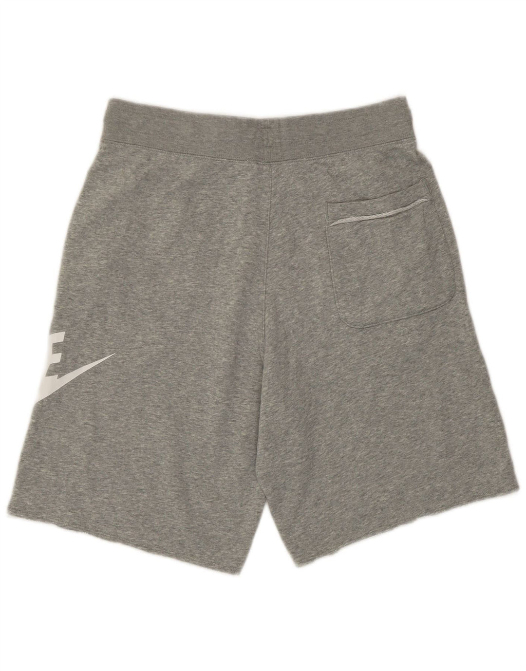 Pantaloncini sportivi Nike da uomo con grafica piccola in cotone grigio