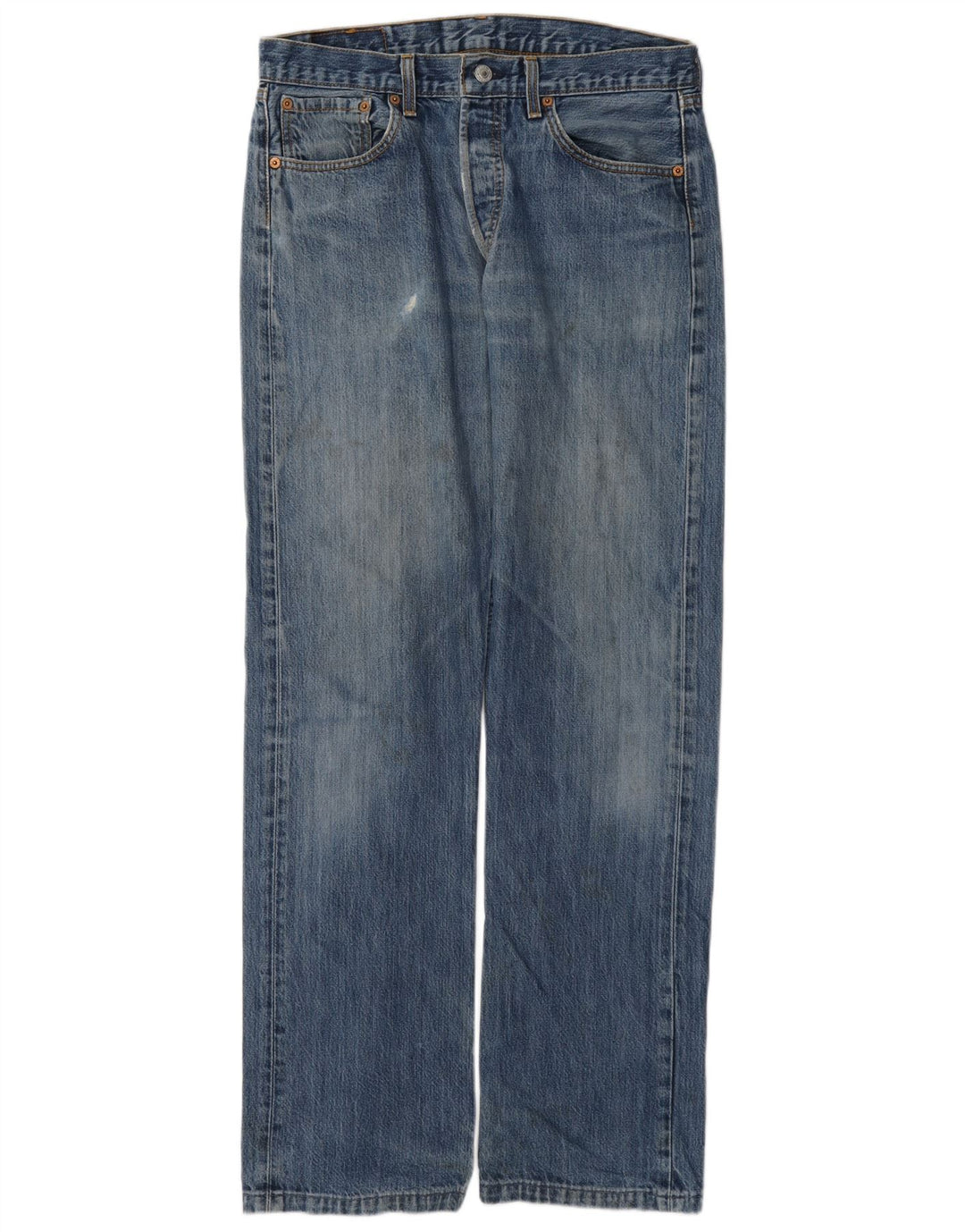 Levi's Uomo 501 Jeans dritti W33 L36 Cotone Blu