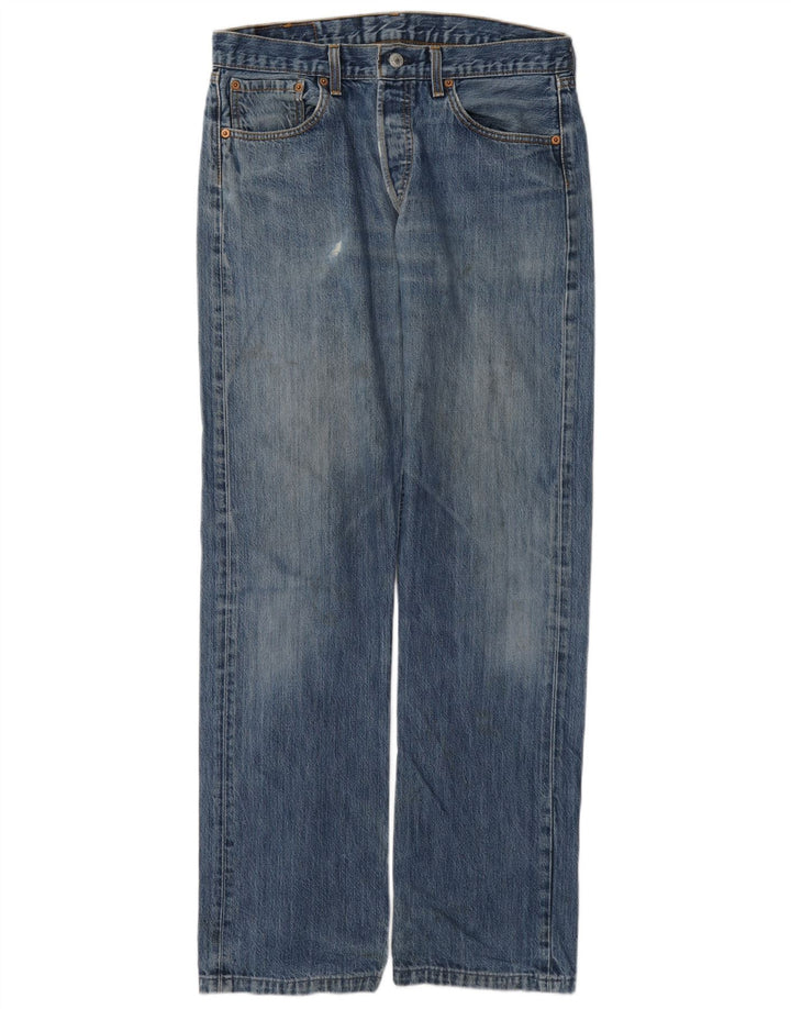Levi's Uomo 501 Jeans dritti W33 L36 Cotone Blu