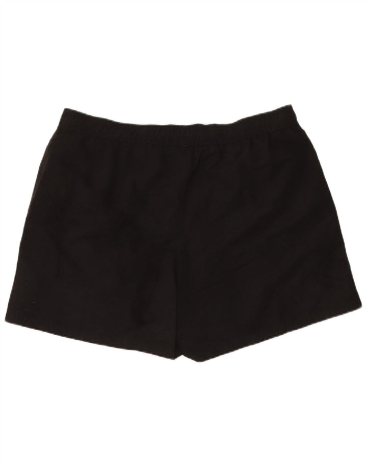 Pantaloncini sportivi Reebok da donna UK 16 Large Nero Poliestere