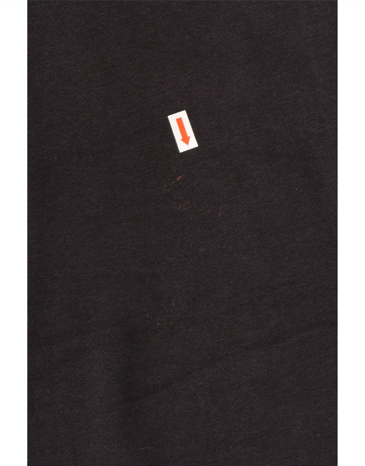 Pantaloni da tuta con grafica Nike da donna Pantaloni da jogging UK 6 XS Nero Cotone Sport