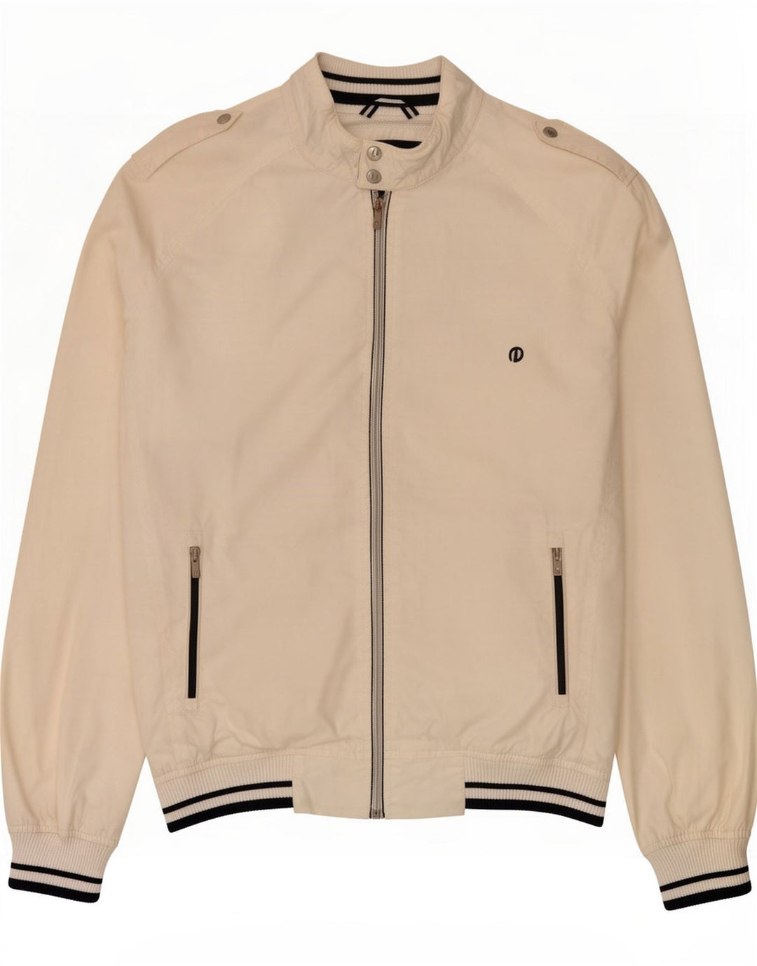 Giacca bomber da uomo Jack & Jones UK 40 Large White Poliestere