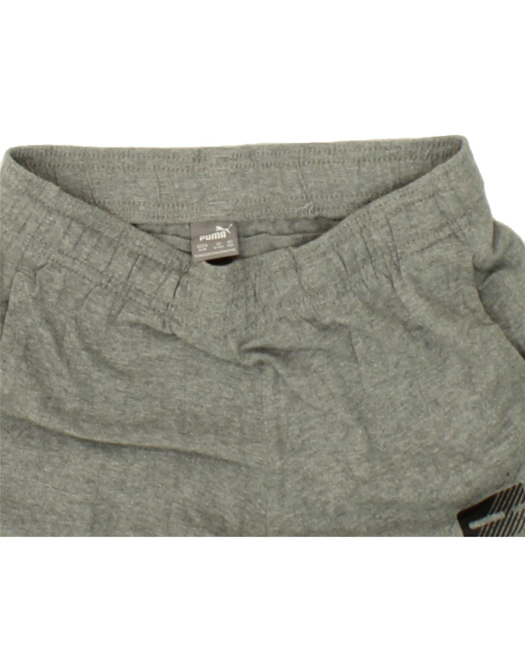 PUMA Boys Graphic Sport Shorts 9-10 Years Grey Cotton Vintage Puma and Second-Hand Puma from Messina Hembry 
