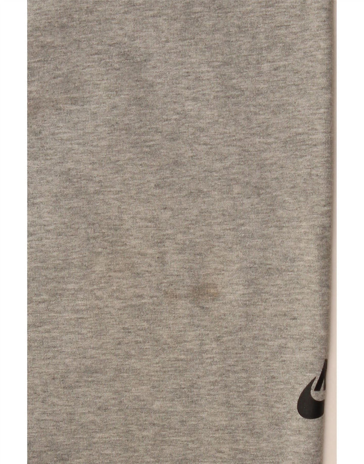 Leggings grafici da donna NIKE UK 14 grande cotone grigio