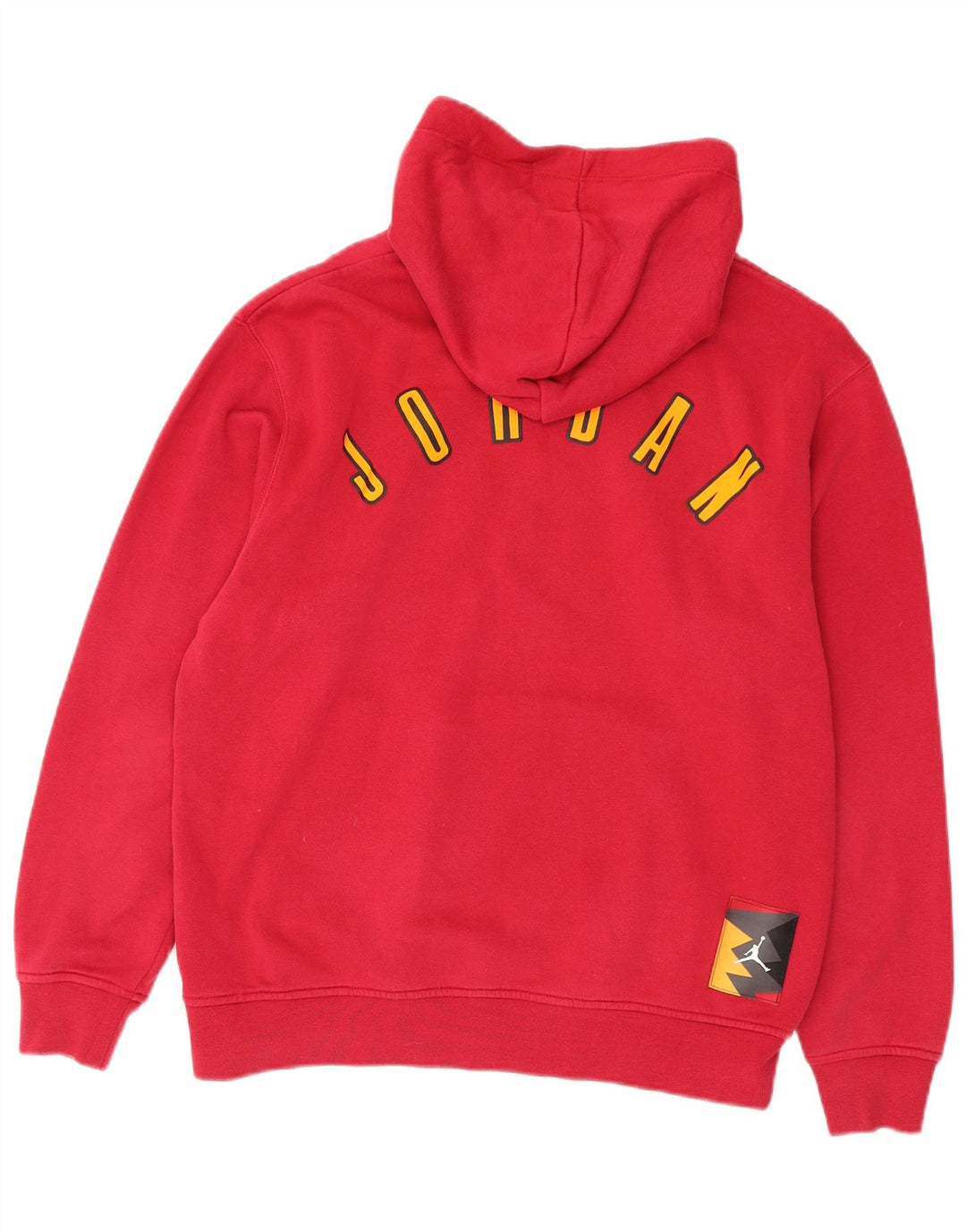Felpa con cappuccio grafica Jordan da uomo in cotone rosa medio