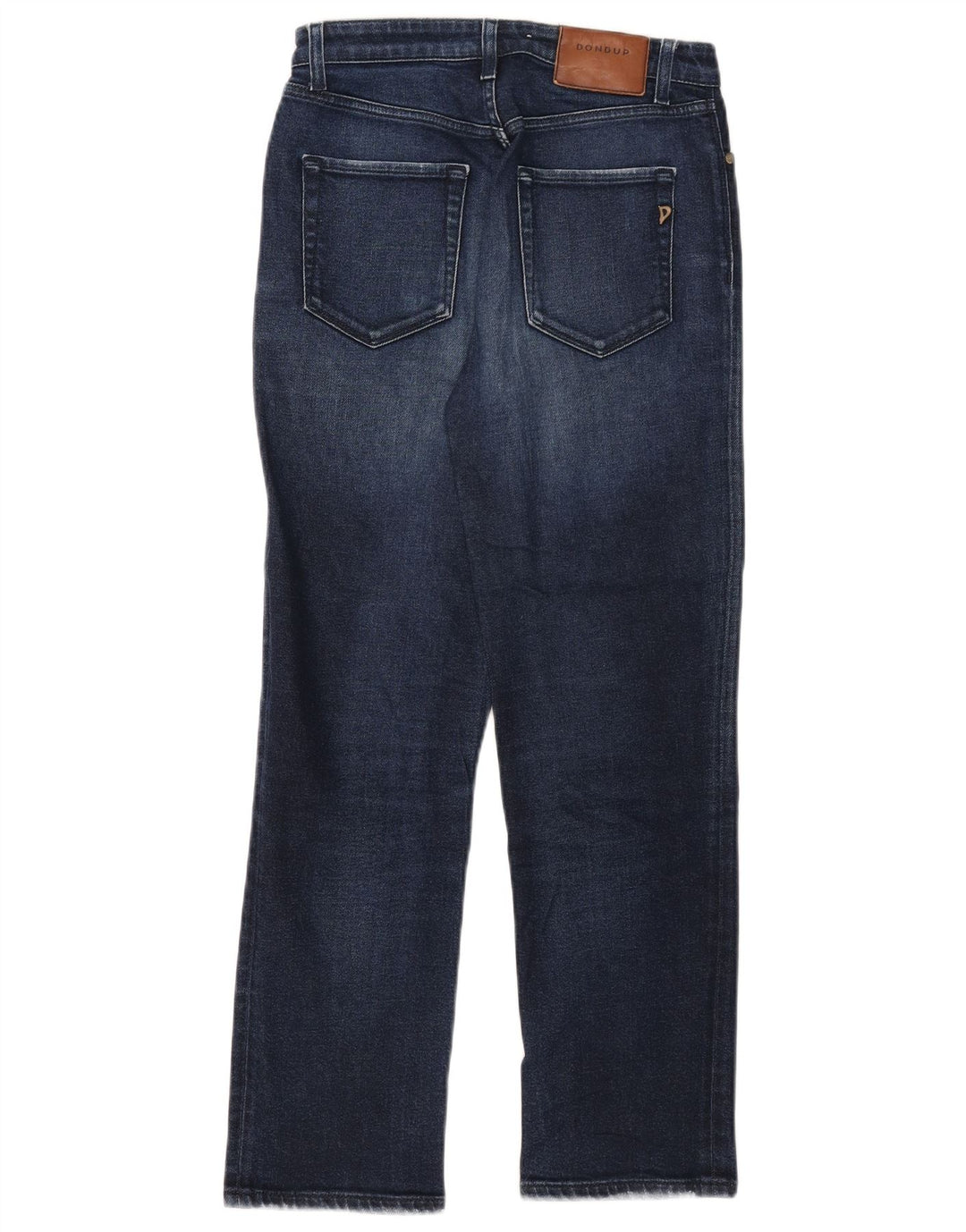 Jeans dritti da donna Dondup W28 L27 cotone blu navy