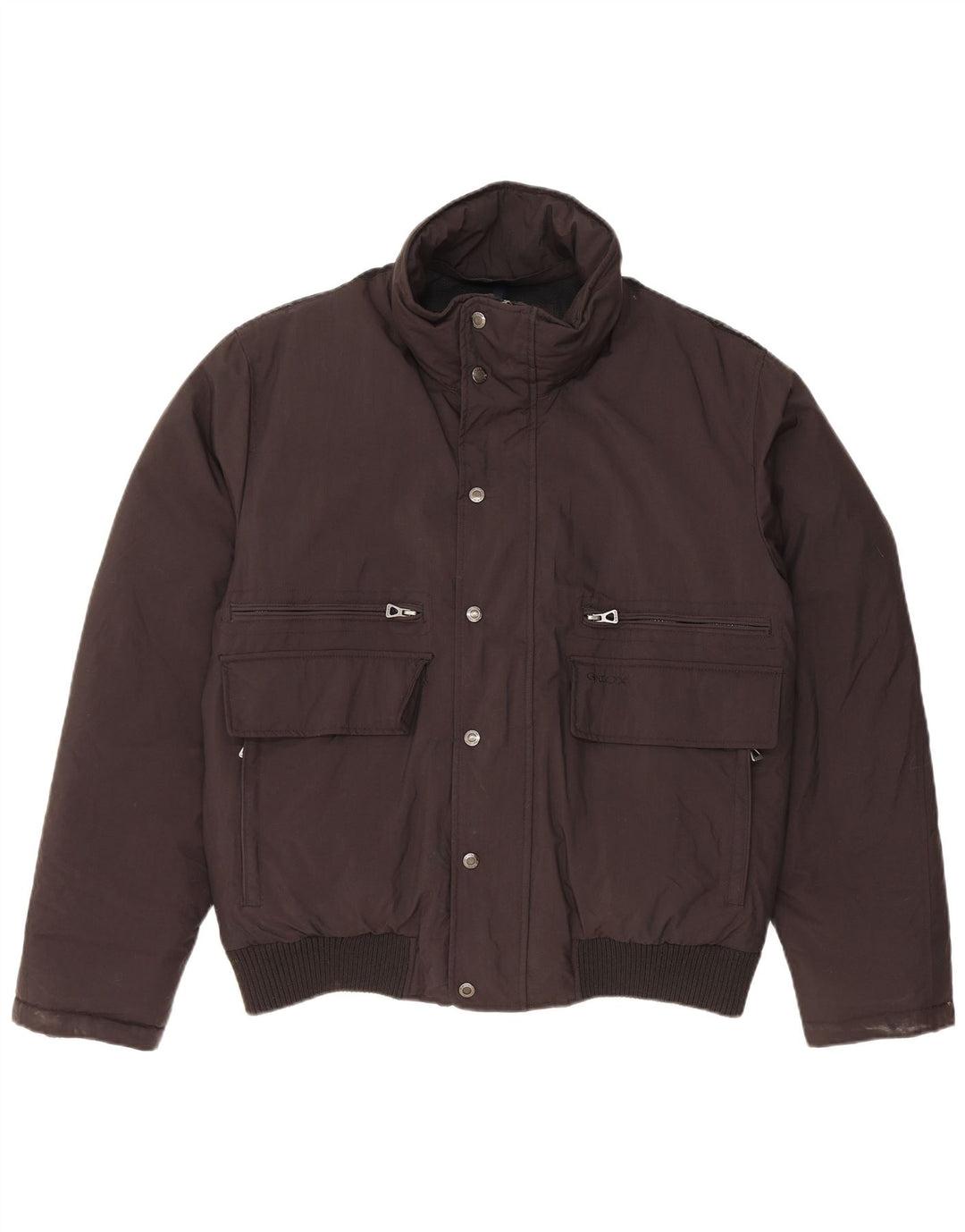 Giacca imbottita da uomo GEOX UK 40 Large nera in poliammide