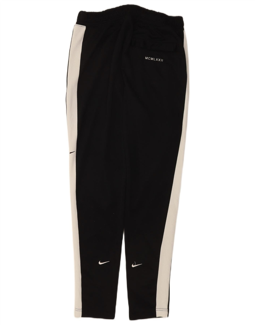 Pantaloni da tuta Nike Dri Fit da uomo, poliestere color block medio nero