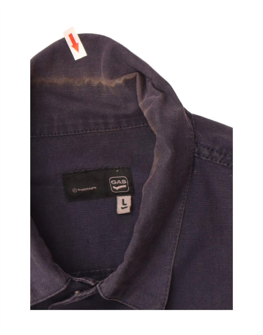Giubbotto bomber da uomo Gas UK 40 grande cotone blu navy