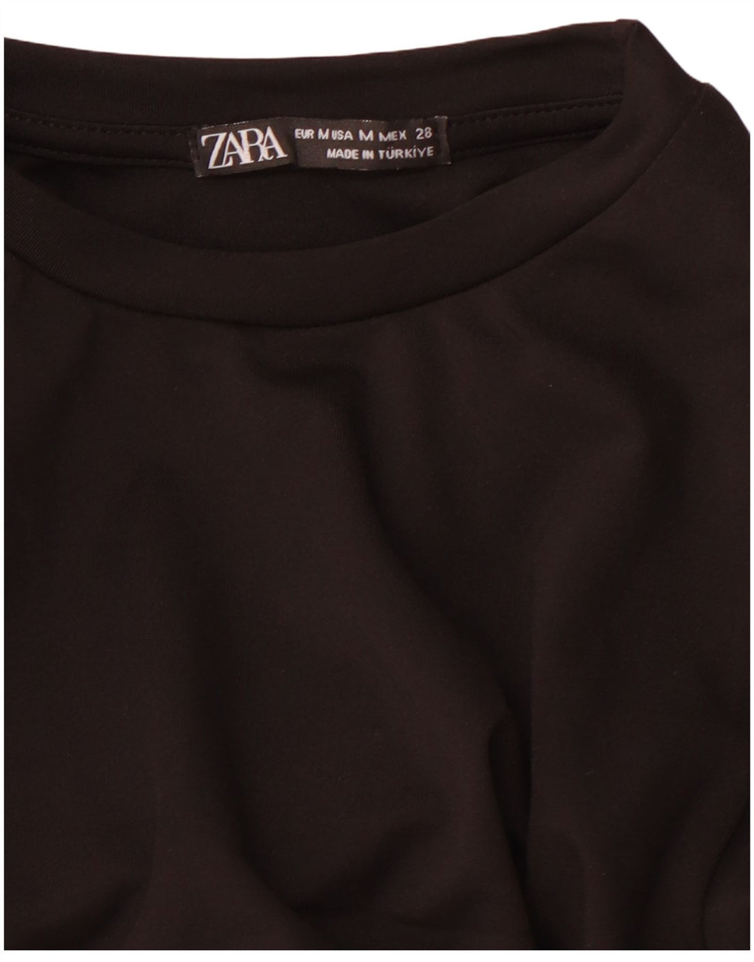 Abito lungo ZARA da donna a maniche lunghe UK 12 medio nero