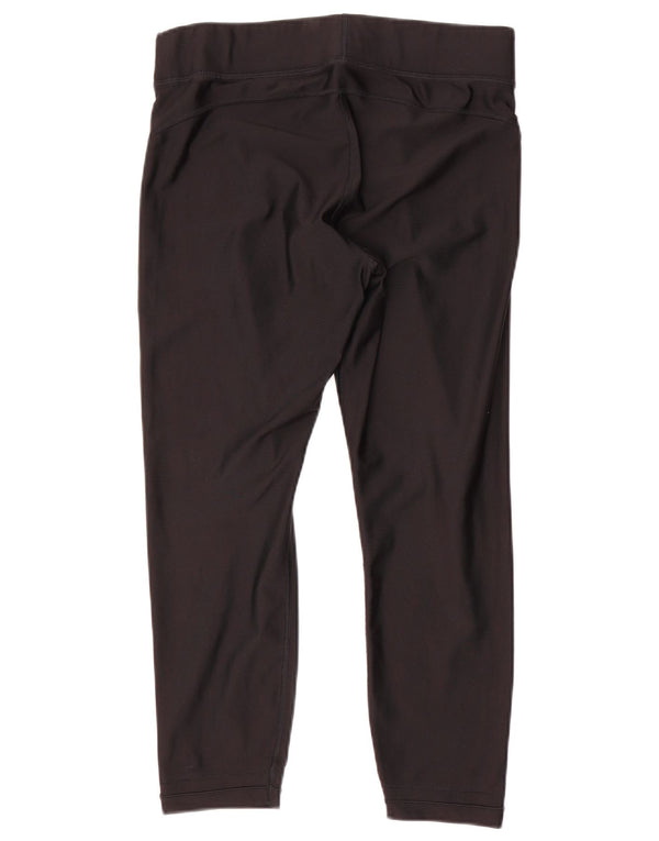 Leggings da donna Under Armour Heat Gear Crop UK 14 Large Nero