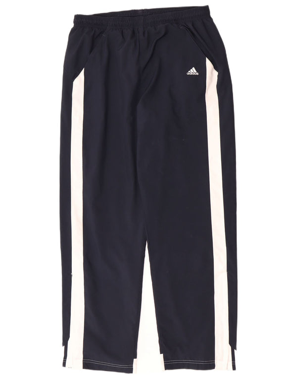 Pantaloni da tuta Adidas Clima 365 da uomo grandi color block blu navy