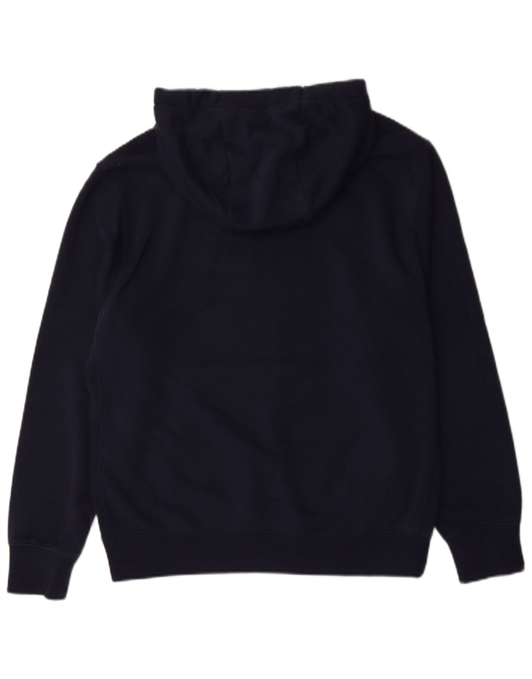 Felpa con cappuccio da uomo Nike, cotone medio blu navy