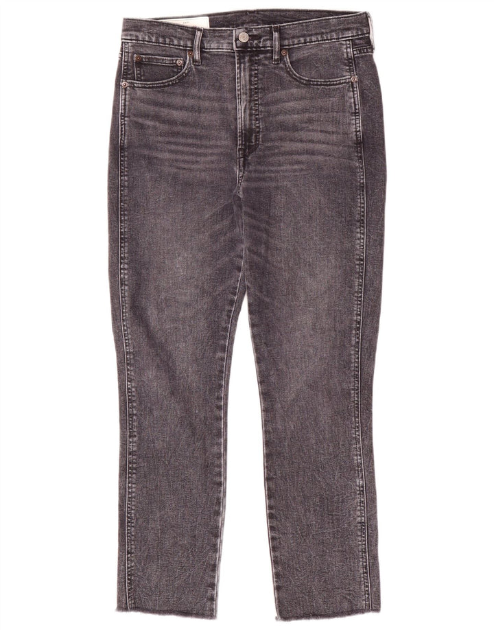 Jeans slim a sigaretta da donna Gap a vita alta W29 L27 cotone grigio