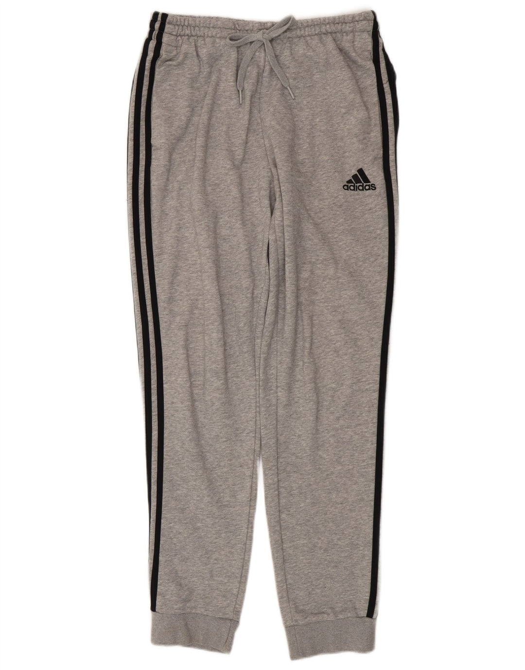 ADIDAS Mens Tracksuit Trousers Joggers Medium  Grey Cotton