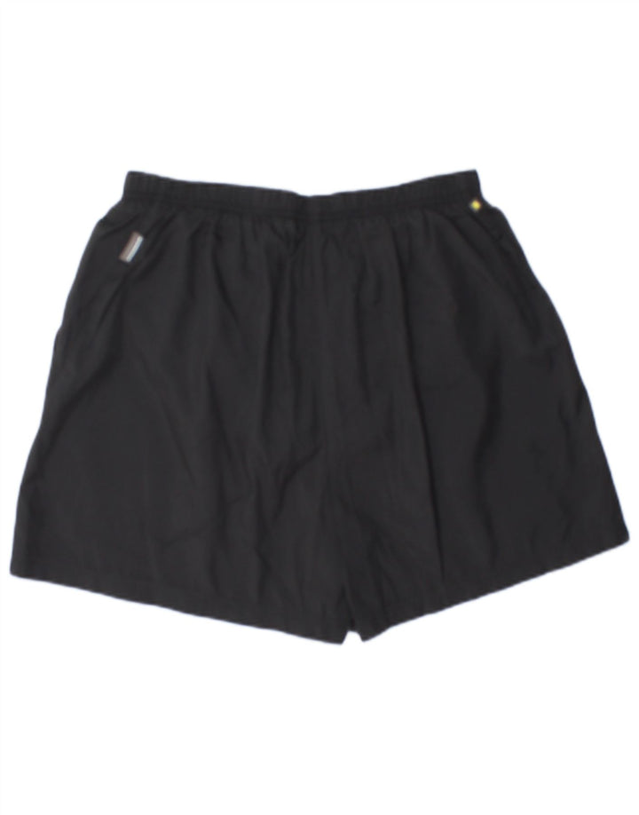 Pantaloncini sportivi Reebok da uomo medi in nylon nero