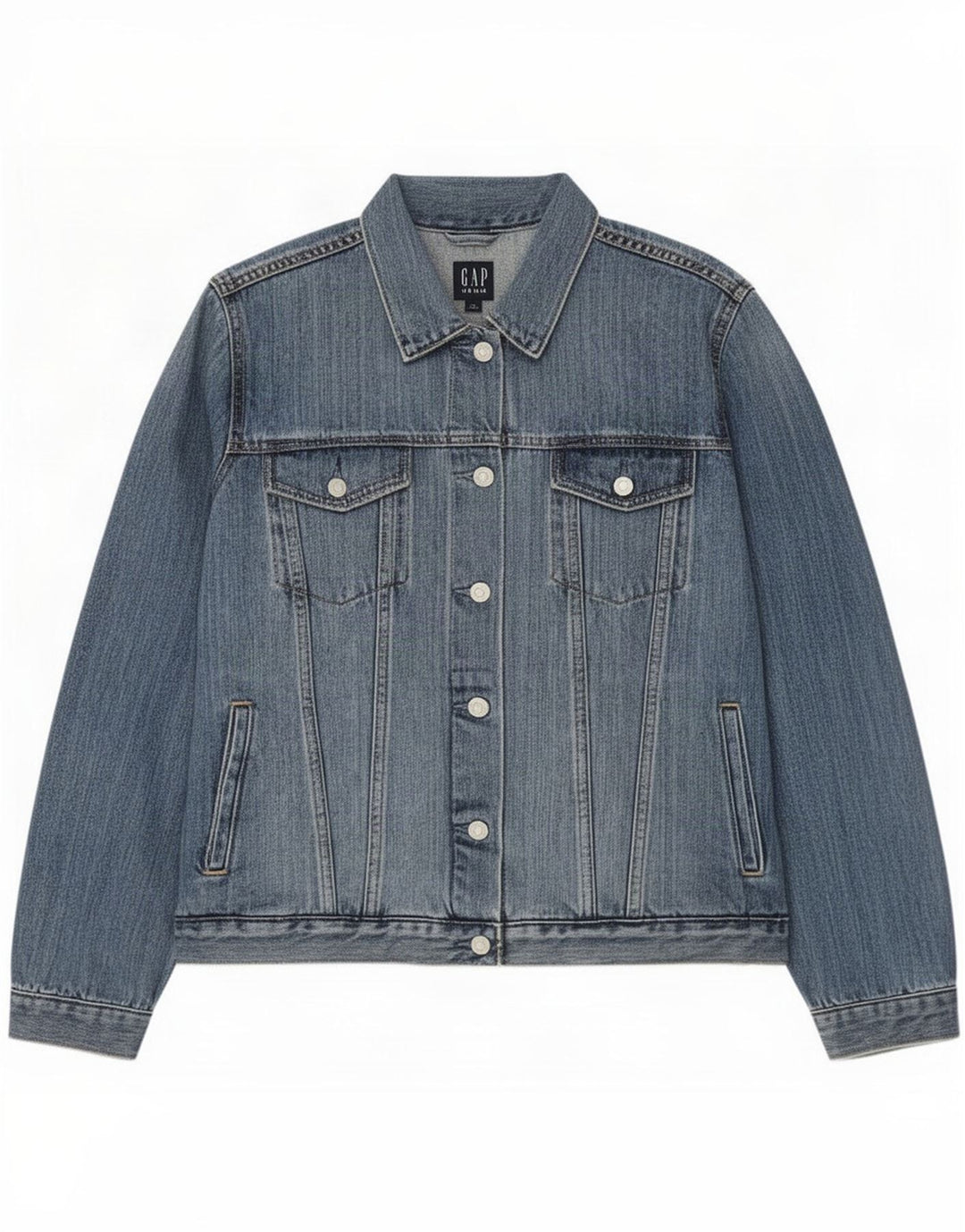 Giacca in denim da donna Gap UK 18 XL cotone blu