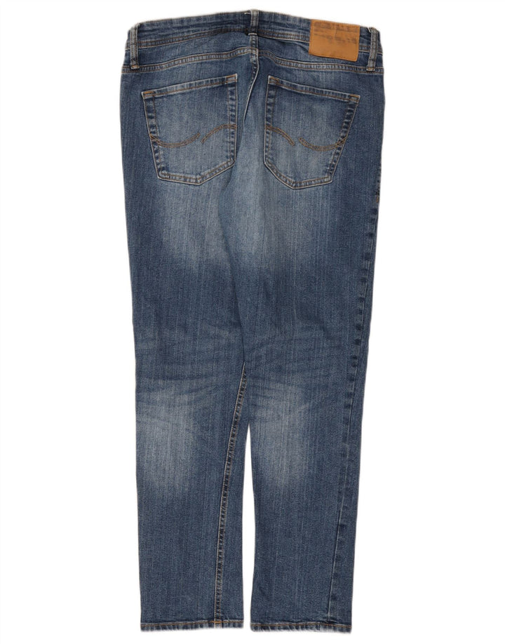 JACK & JONES Jeans slim da uomo W34 L30 cotone blu