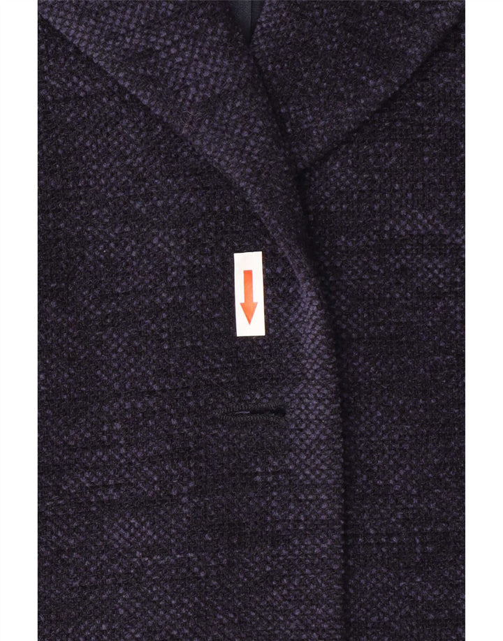 Apart Giacca blazer aperta da donna UK 14 Large in acrilico blu navy