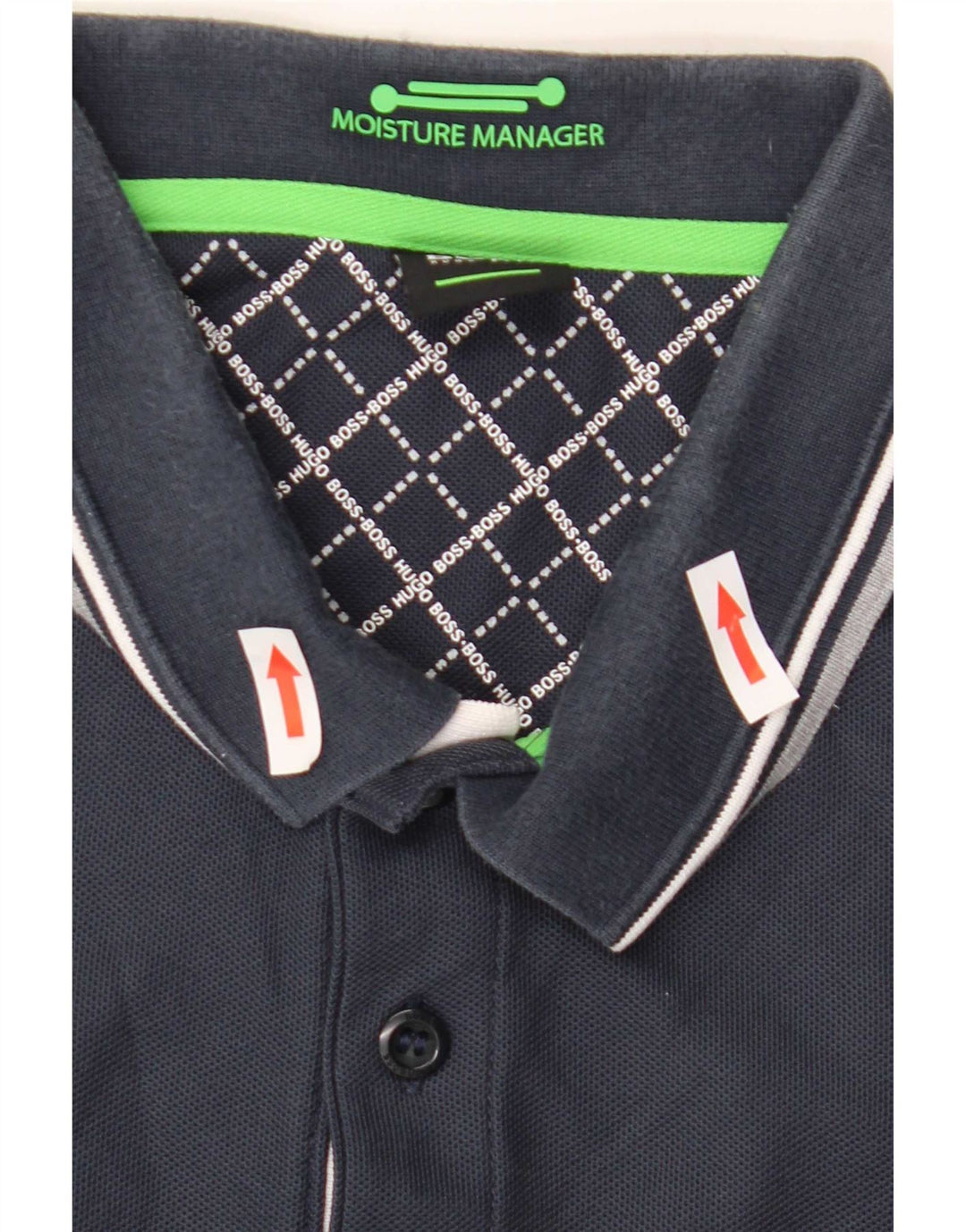 Polo da uomo Hugo Boss XL in cotone blu navy