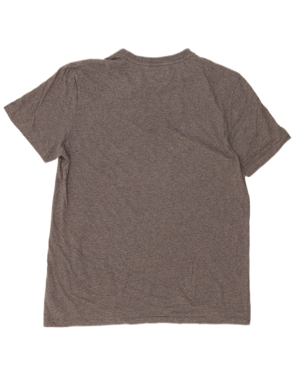 T-shirt da uomo Calvin Klein Top grande in cotone grigio