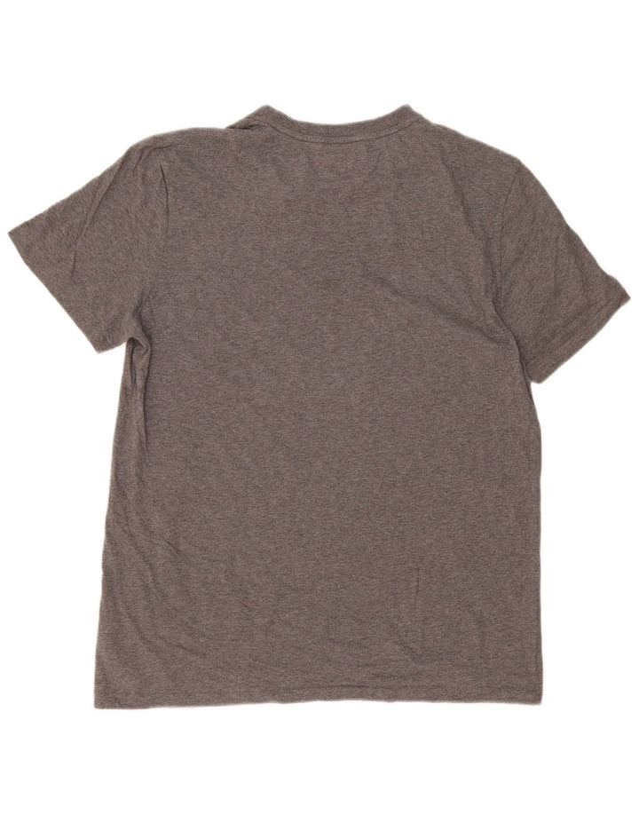 T-shirt da uomo Calvin Klein Top grande in cotone grigio