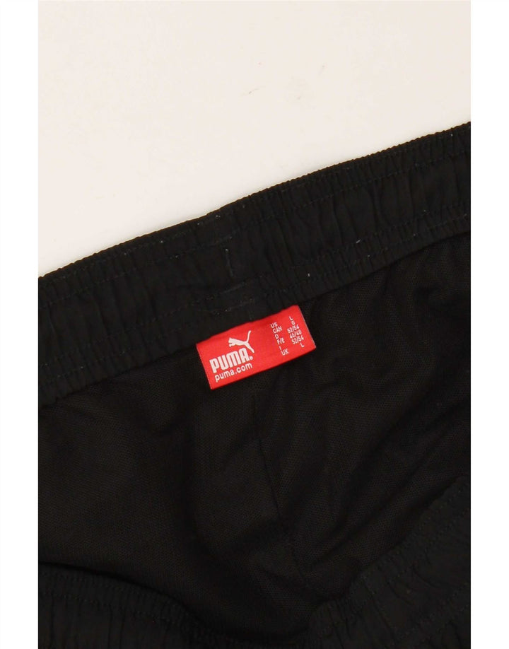Pantaloni della tuta da uomo Puma Large neri