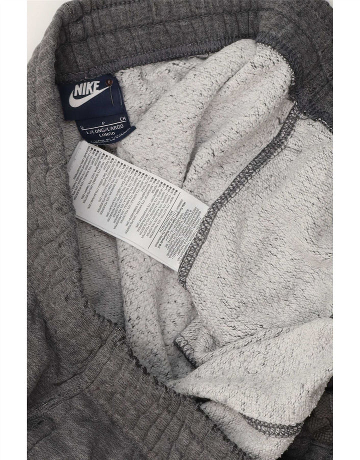 Pantaloni da tuta da uomo Nike Joggers piccoli in cotone grigio