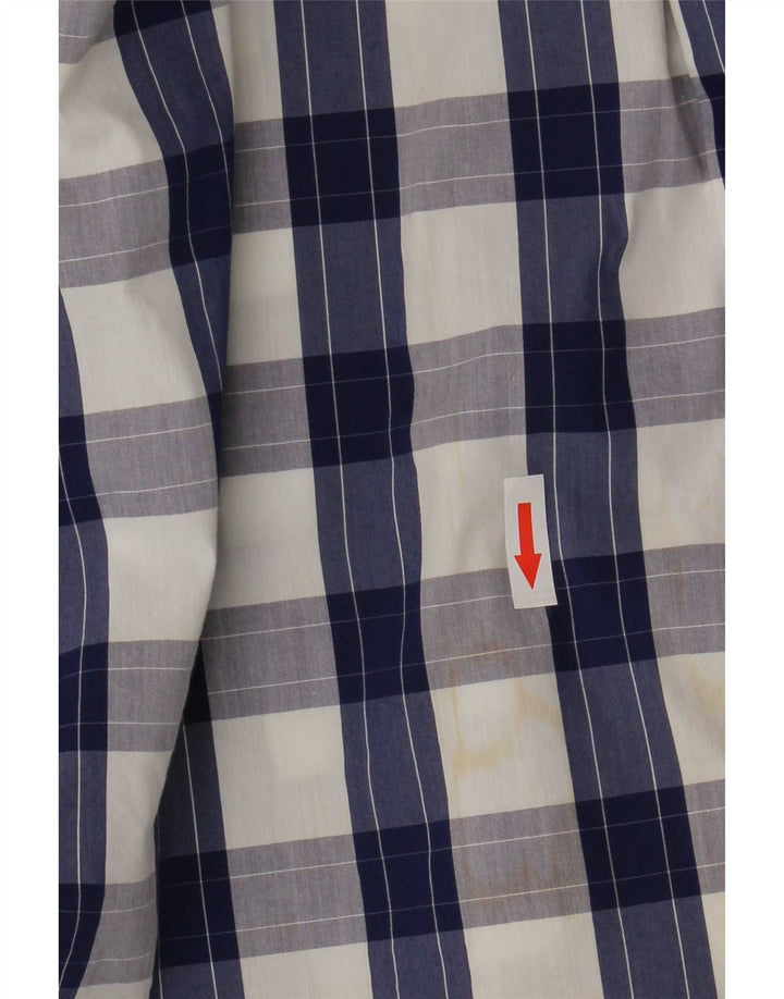 Camicia slim fit da uomo Hugo Boss taglia 40 15 3/4 quadri blu medio