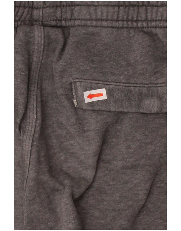 NIKE Mens Tracksuit Trousers Joggers Small  Grey Cotton