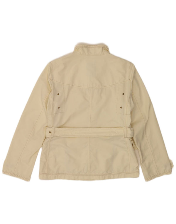 Giacca pratica da donna Fay UK 10 piccola in poliestere bianco sporco