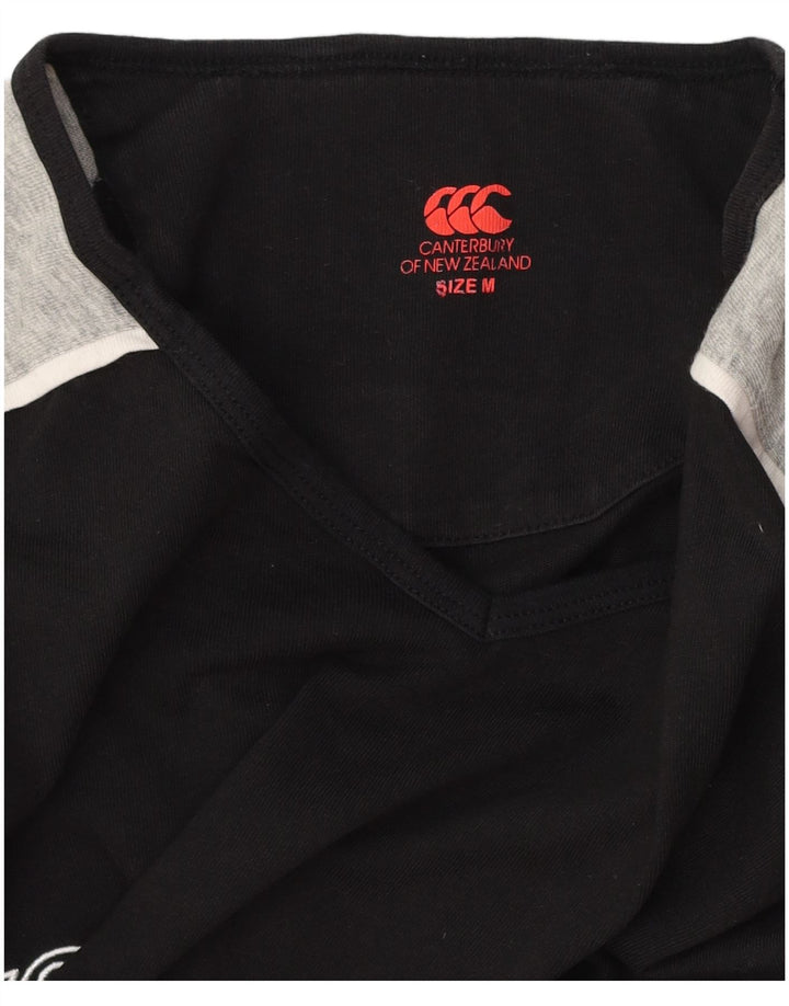 T-shirt da uomo Canterbury Top color nero medio