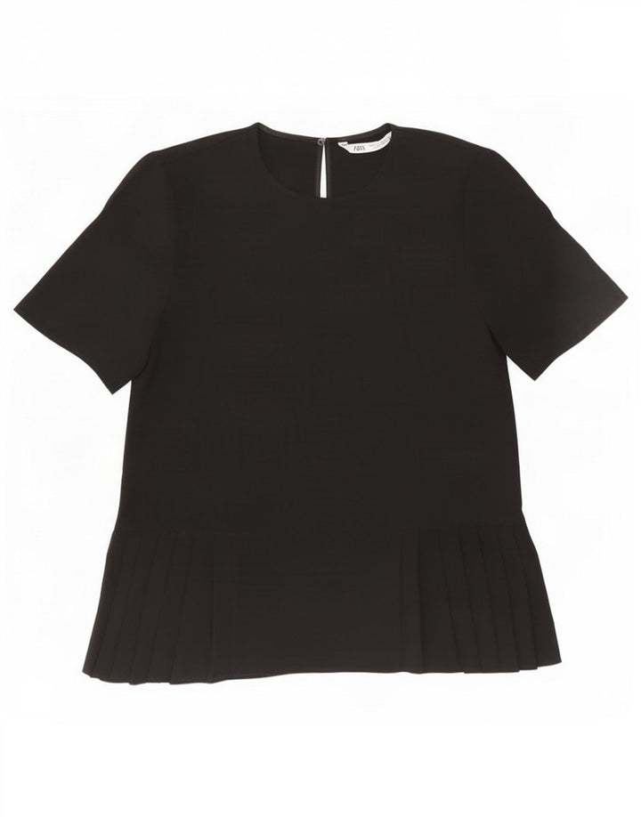 Camicetta Zara da donna Top UK 10 piccola nera