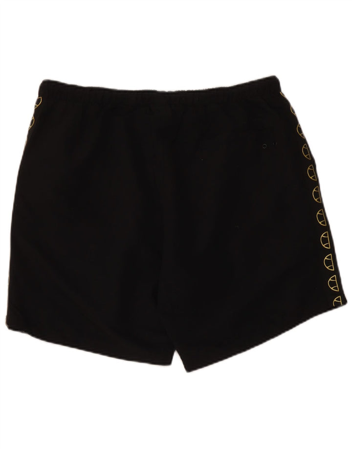 Pantaloncini da bagno grafici da uomo Ellesse grandi in poliestere nero