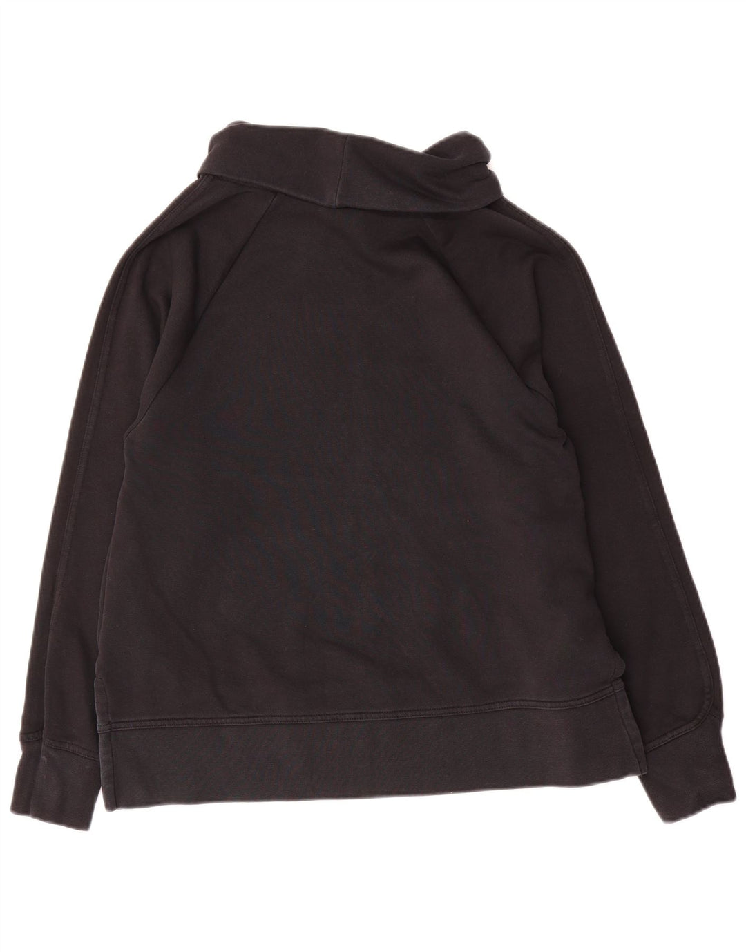 Felpa oversize con grafica Nike da donna UK 10 piccola in cotone nero
