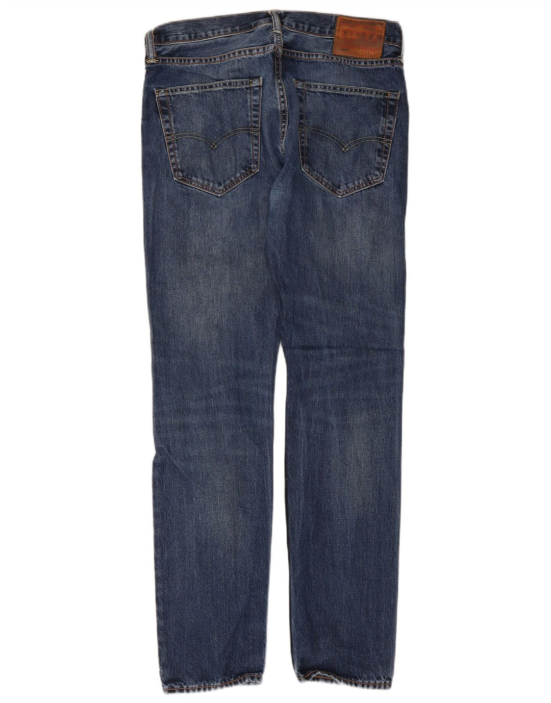 Jeans Levi's Uomo 512 Slim Tapered W33 L32 Cotone Blu
