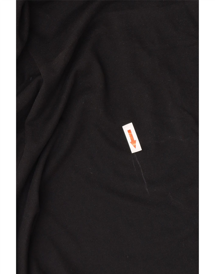 T-shirt regolare da uomo Ted Baker taglia 4 grande in cotone nero
