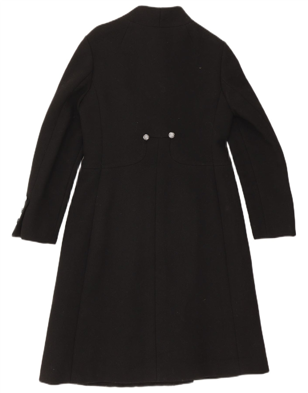 Cappotto vintage da donna UK 10 piccolo nero