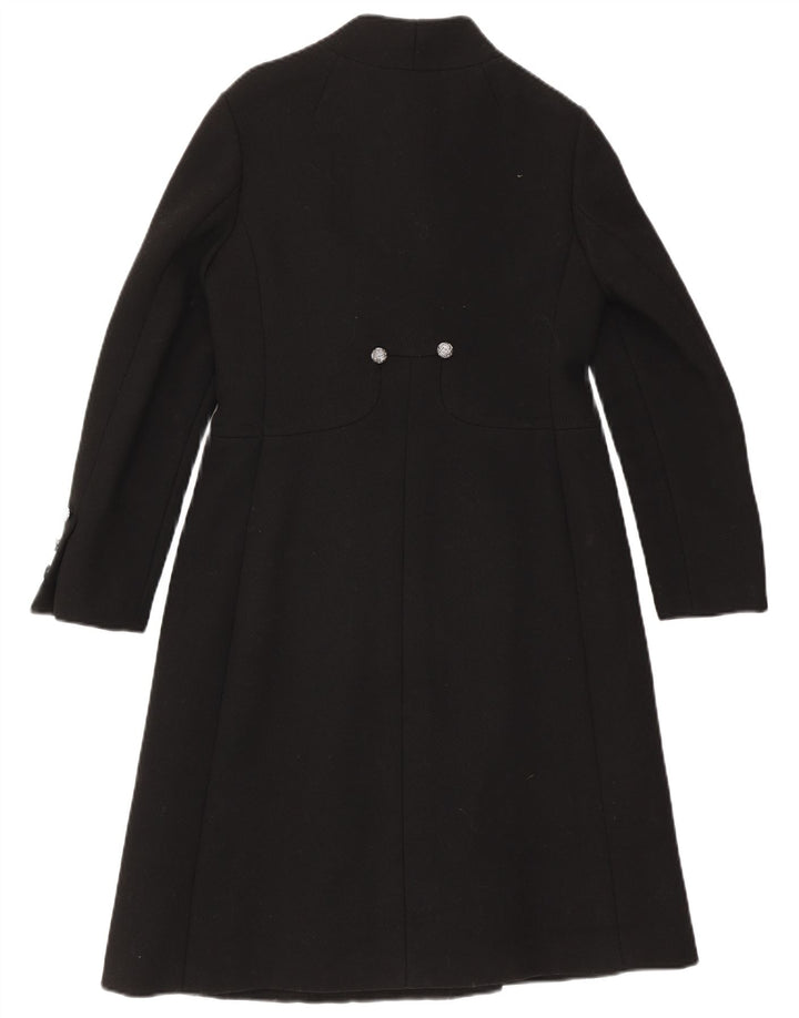 Cappotto vintage da donna UK 10 piccolo nero