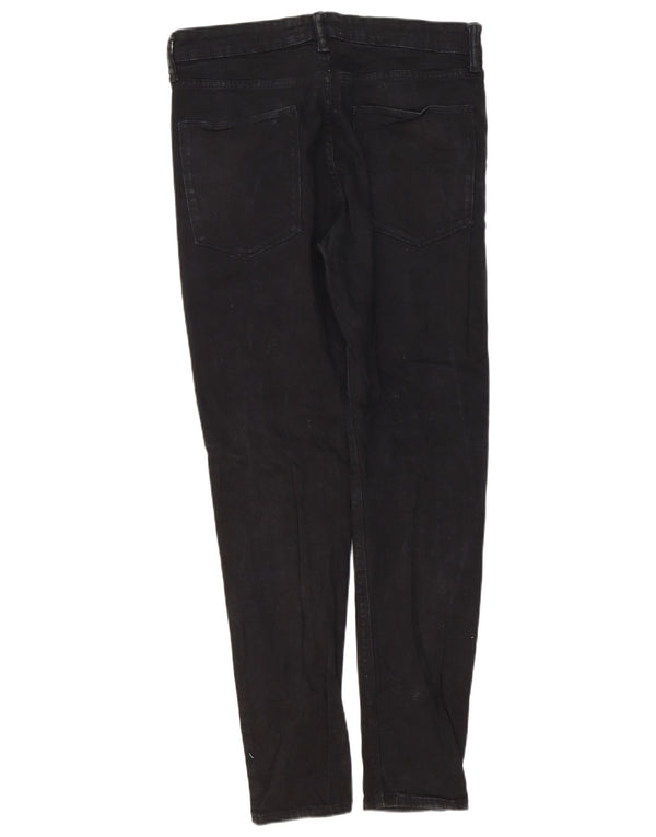Jeans skinny da uomo Marks & Spencer W32 L31 cotone nero