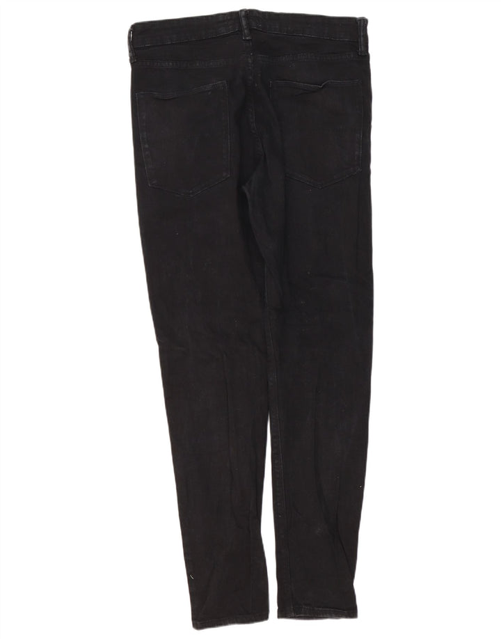 Jeans skinny da uomo Marks & Spencer W32 L31 cotone nero
