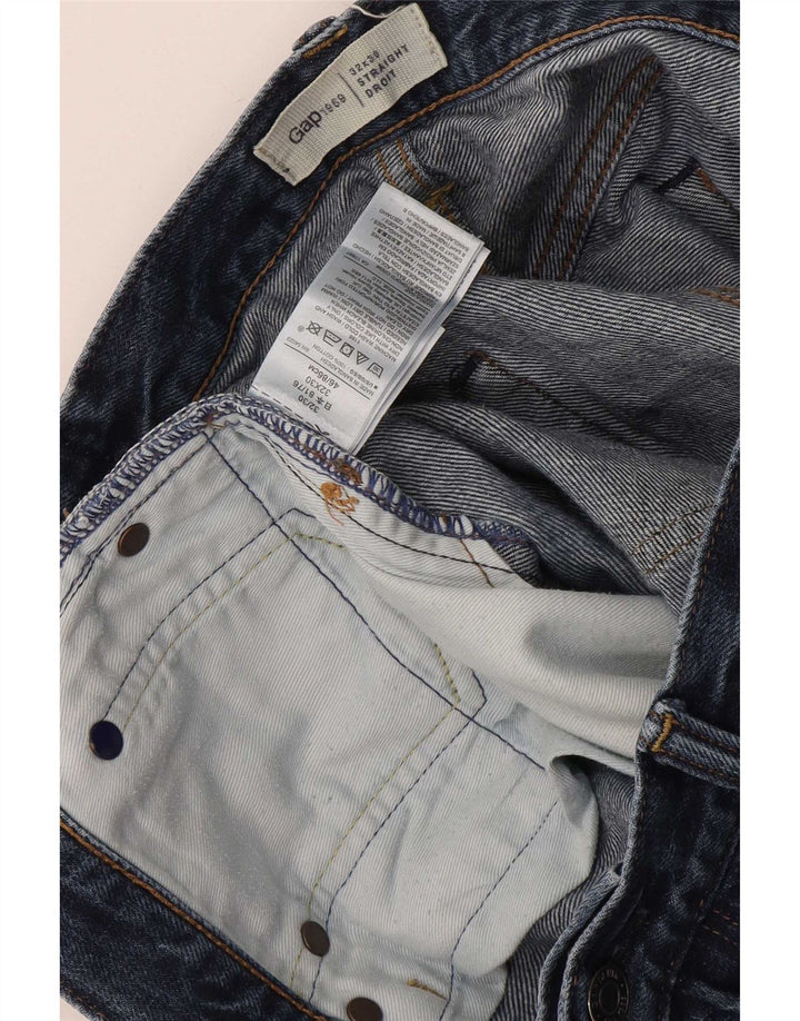 Jeans dritti da uomo Gap W32 L30 cotone blu